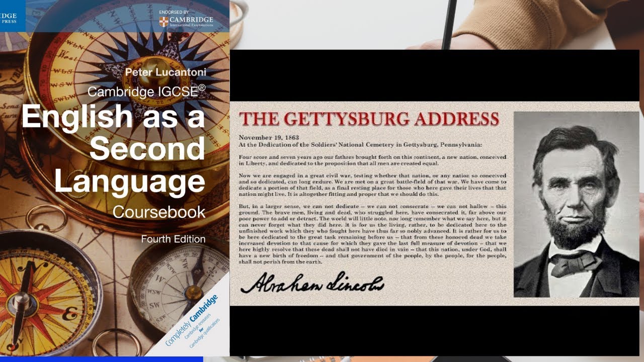 The Gettysburg Address English Literature YouTube