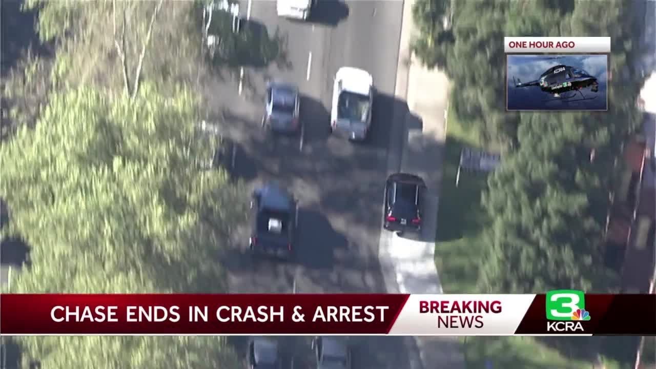 VIDEO: Chase through Sacramento ends in arrest - YouTube