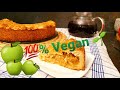 🌱 Веганский Яблочный Пирог 🍏  Vegan  Apple Pie  🌱  Veganer Apfelkuchen  🍏