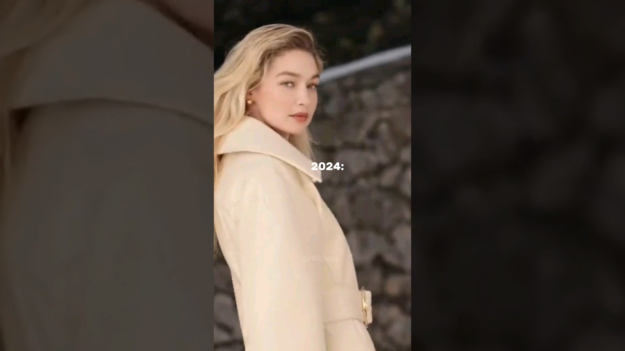 Gigi Hadid walking for jacquemus 2024 Vs 2020 #runway #viral #model #fashion
