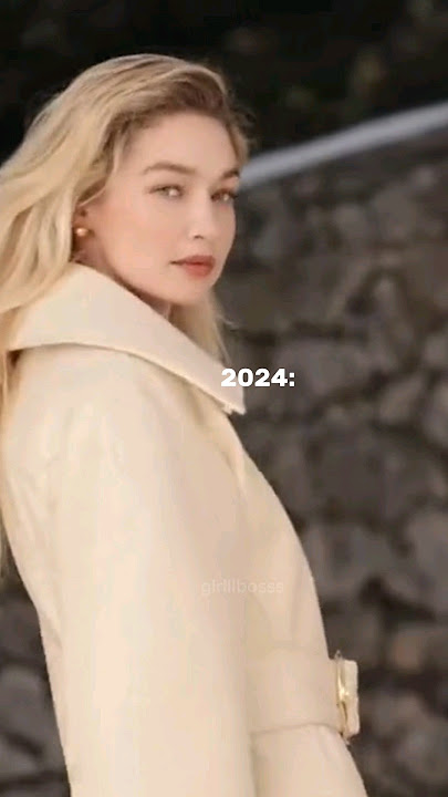 Gigi Hadid walking for jacquemus 2024 Vs 2020 #runway #viral #model #fashion