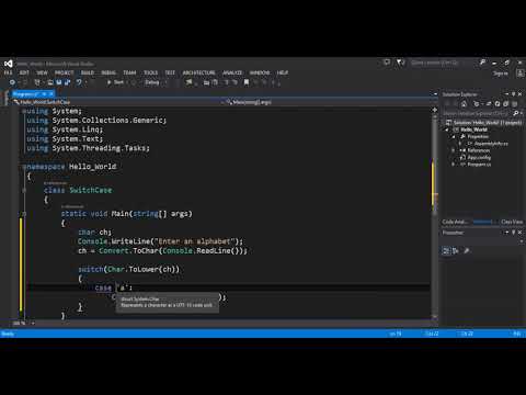 CSharp with make Vowel and consonant checker .