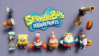 SpongeBob Nose Flute with Cool Instruments.