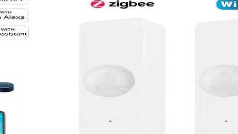 Tuya WiFi Zigbee PIR Motion Sensor Smart Home Human Body Infrared Detector Security Smart Life Works