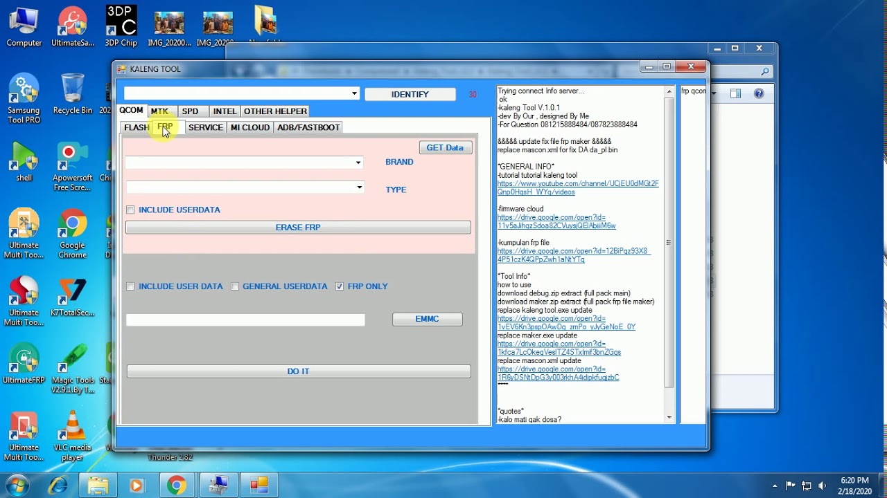 MTK, SPD, QUALCOMM Flash & Unlock Tool, Telecom Inox-9831463802
