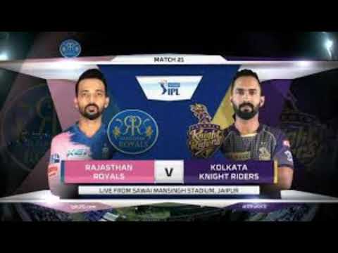 Match 12- Kolkata knight Riders Vs Rajasthan Royals (KKR Vs RR)