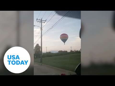 Wisconsin hot air balloon crash leaves three hospitalized | USA TODAY