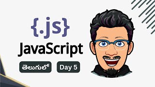JavaScript in Telugu for Beginners | Day 5 JavaScript tutorial