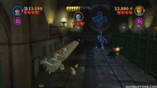 Lego Harry Potter: Years 1-4 Wii Co-Op - Part 06 - [Out of the Dungeon 4/4 - Troll]