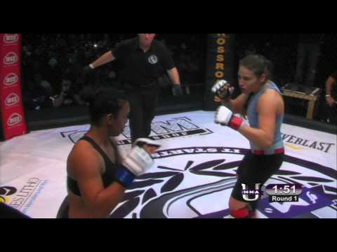 Marina Shafir vs. Nicole Upshaw (University of MMA: Fight Night 5, 2/9/14, Los Angeles, CA)