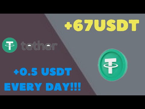 +0.5 USDT Каждый день! Зарабатывайте 797$ в месяц на Криптовалюте USDT ТОП заработок в сети в 2023