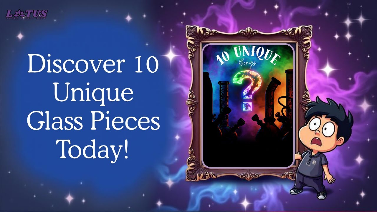 You Won't BELIEVE These Bongs! | 10 Wild & Unique Glass Pieces