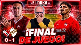 Final De Juego - Independiente Vs Platense 0-1 - Elduka