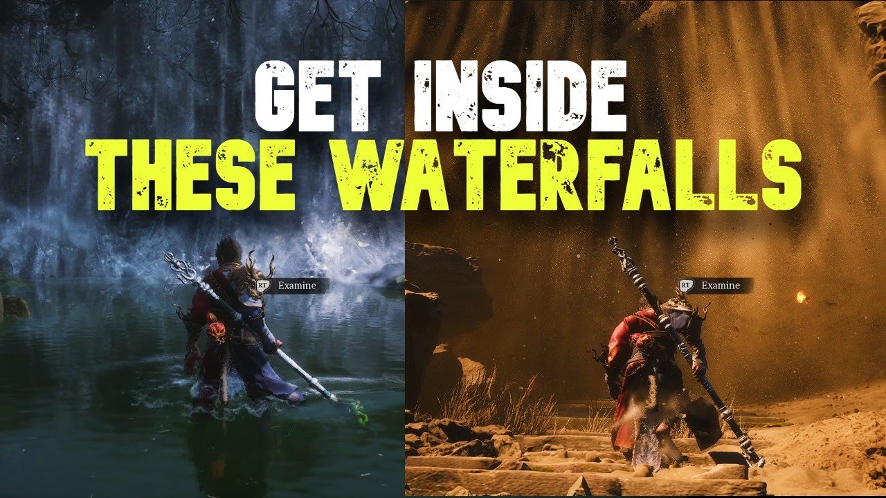 How to Access the Hidden Waterfalls | Black Myth Wukong - Secret
