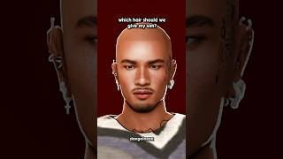 WHICH hair should my sim have? 👀| the sims 4 #sims #thesims4 #sims4 #shorts
