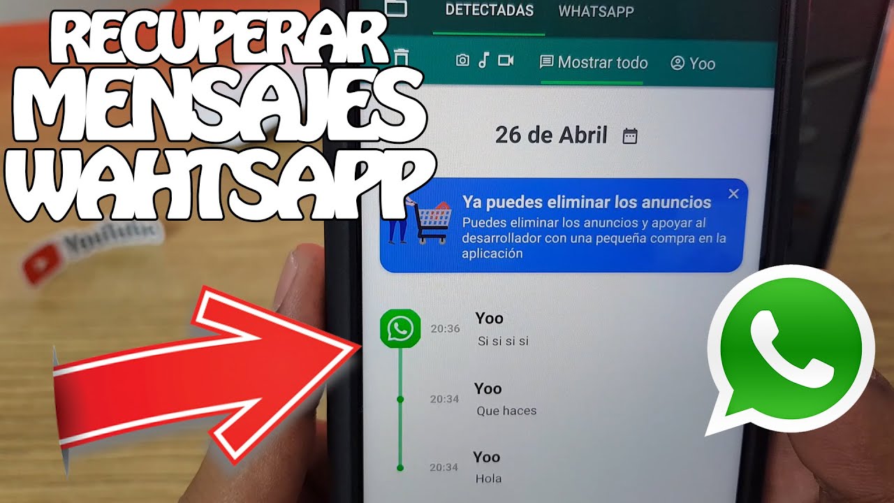 como recuperar mensajes borrados de whatsapp como recuperar mensajes borrados de whatsapp
