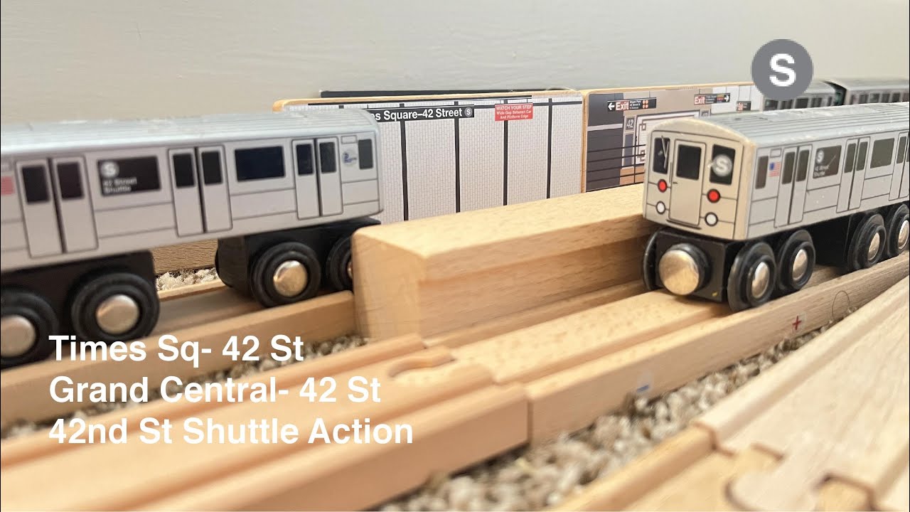 Munipals 42nd St Shuttle Action: Times Square To Grand Central