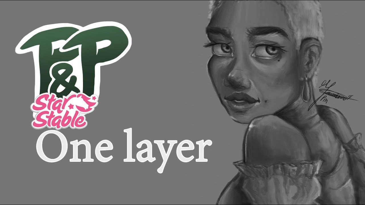 Speedpaint - 1 Layer Challenge - YouTube
