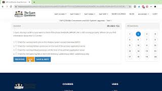 SAP S/4HANA Conv. and System Upgrade [E_S4HCON2023] Certification Questions