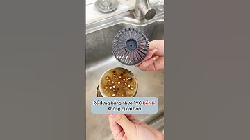 Nắp lọc rác thông minh EzyHome dành cho bồn rửa chén tiện lợi