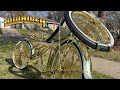 Gold Lowrider Bike