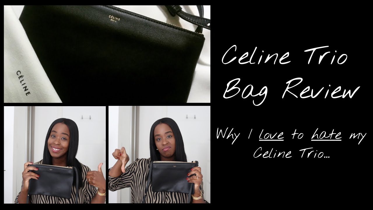 CELINE TRIO LARGE BAG REVIEW - PROS & CONS | INSPIRED BY IDA | - YouTube
