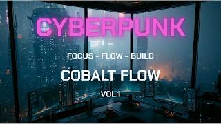 Cyberpunk Future Garage Mix — Dark Synth Deep House for Coding & Focus | Cobalt Flow