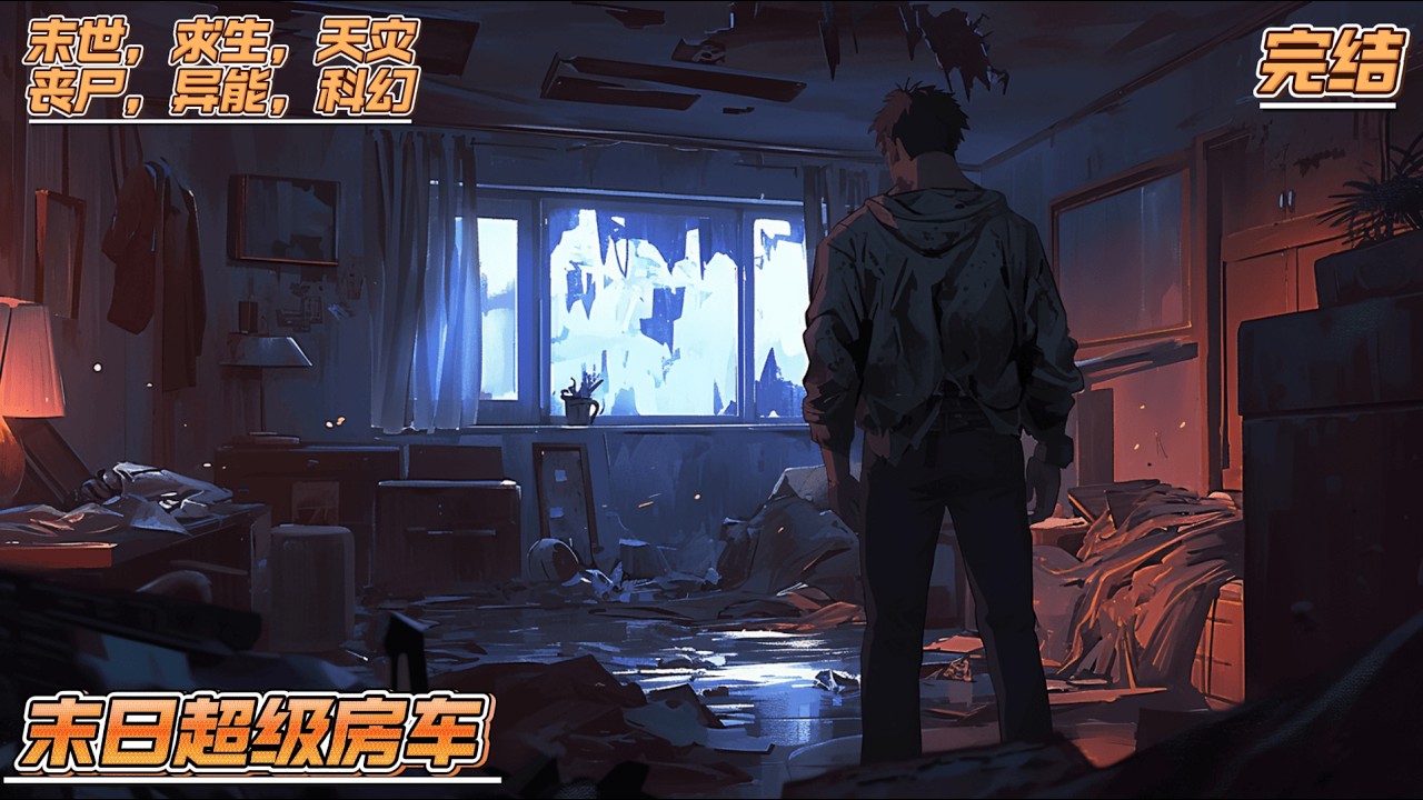 【完结】《末日超级房车》一颗天外陨石，带着不知名病毒落入地球，造成全球感染，感染病毒的人类发生变异，同时全球卫星通信中断，电力系统失效。 地球纬度，人类基因，天气都发生改变，不知名植物，变异丧尸...