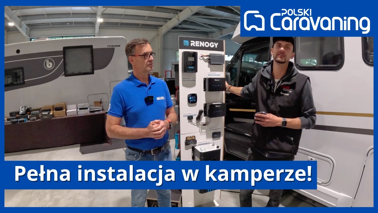 Instalacja elektryczna w kamperze krok po kroku. Ładowarki, regulator, przetwornica, akumulator.