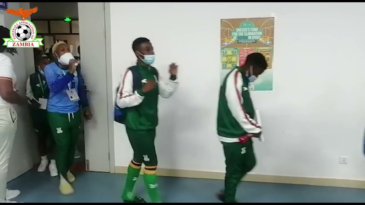 Copper Queens Players Arrive at Bingu Stadium
