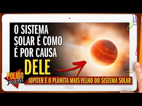 Estudo Confirma: Júpiter é o Planeta mais Antigo do Sistema Solar e Ajudou a Molda-lo | PoligoPocket