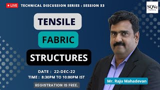 Session 53: Tensile Fabric Structures | Mr. Raju Mahadevan | Live Technical Discussion