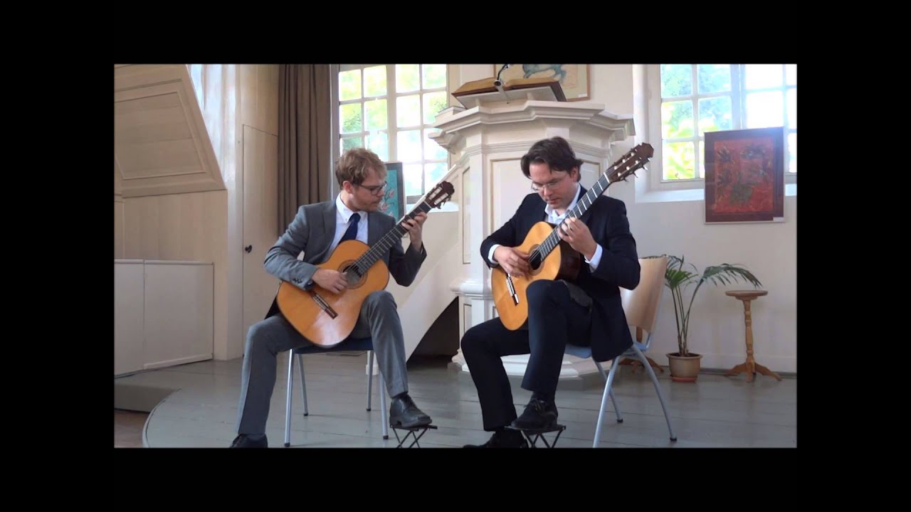 Stretto Guitar Duo - Comptine d`un autre été - Yann Tiersen - Two Guitars
