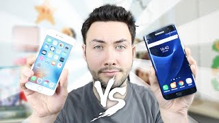 Samsung Galaxy S7 Edge Hammer & Knife Scratch Test