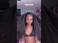 Super natural install with the 360 kinky straight wig💕#blackgirl #shorts #fyp #naturalhair #keswigs
