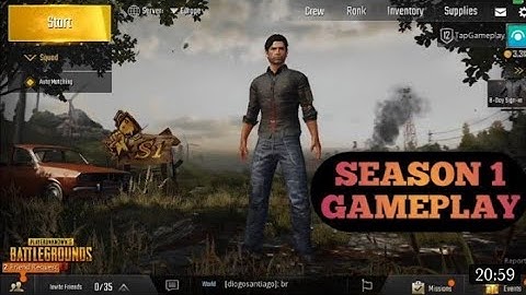 PUBG MOBILE SEASON 1 GAMEPLAY - WHEN THERE WAS NO HACKER AND NO LAG