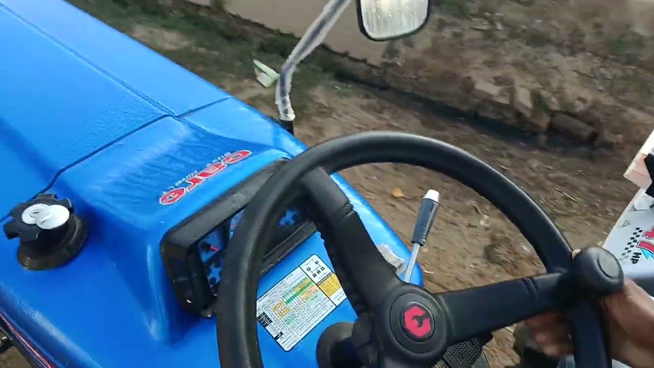 New tractor test drive vlog video 