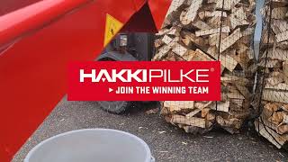 Hakki Pilke 43 Pro firewood processor