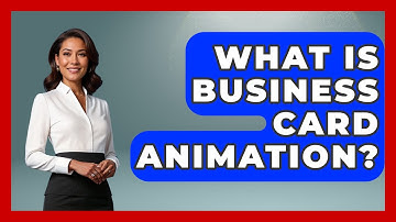 What Is Business Card Animation? - Graphic Design Nerd