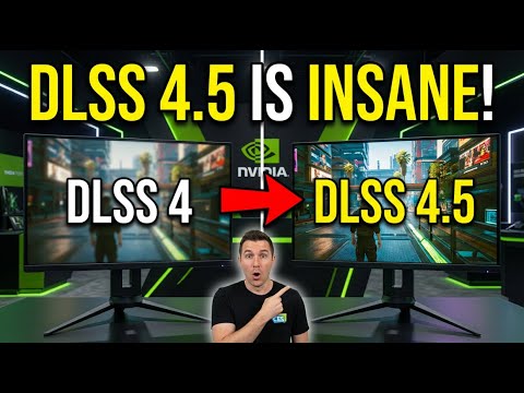 DLSS 4.5 vs DLSS 4 - The Difference Is Insane!