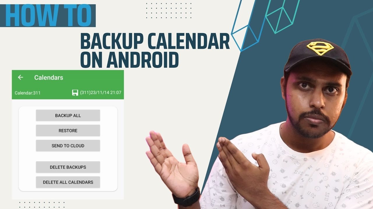 how-to-backup-calendar-on-android-youtube