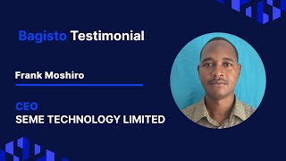 Contributor Testimonial | Frank Moshiro CEO at SEME Technology Limited
