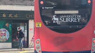 Here is the Stagecoach bus 37262 on the number 300 in Guildford Saturday 25 April 2026