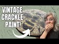 DIY Clear Crackle Painting: Step-by-Step Tutorial (Homemade Technique)