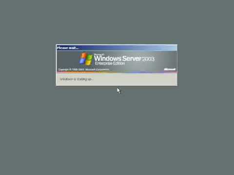 Windows Server 2003 Enterprise Edition AD And IIS