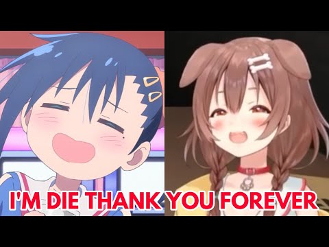 プロフ必読☆meme She said Korone's iconic line in this anime - YouTube