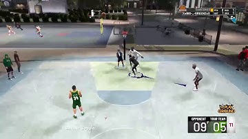 NBA 2K20 gameplay running with randoms.