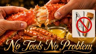 How to Open CRAB LEGS Without Special Cracker Tools