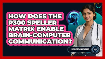 How Does The P300 Speller Matrix Enable Brain-computer Communication? - Neurotech Insight Pro