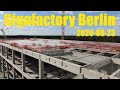 Giga Berlin | 2020-08-23 | Roof & wall progress